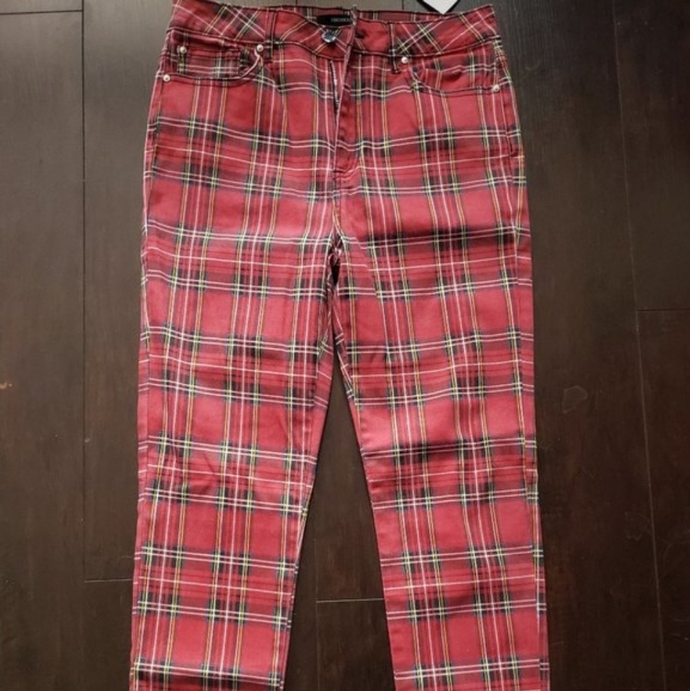 Forever 21 Plaid Pants